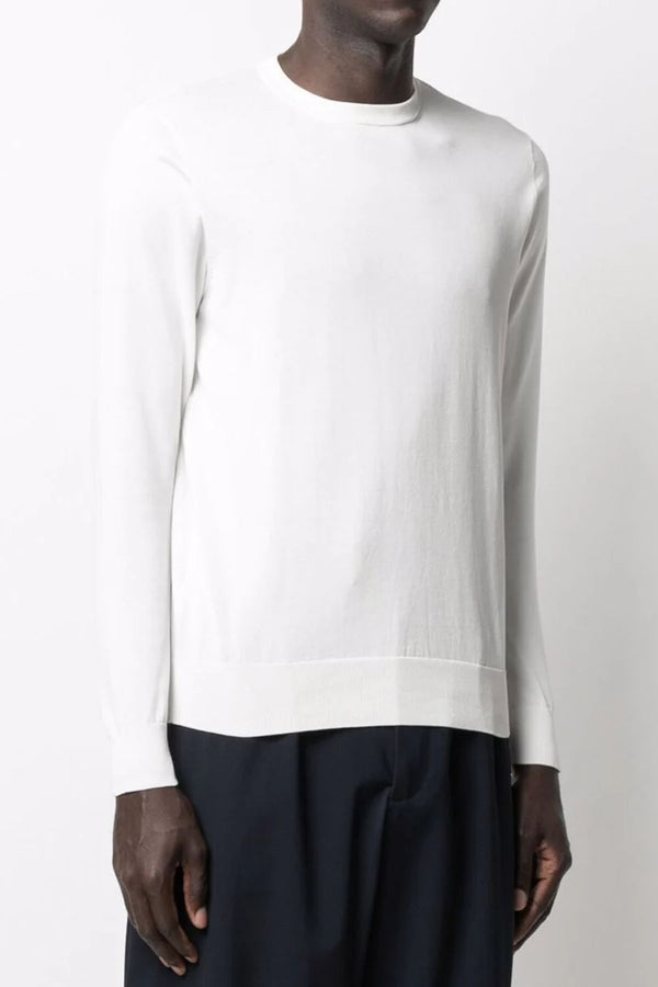 Maglia Mod M010 Sweater in Bianco / White