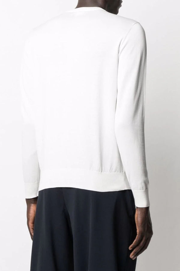 Maglia Mod M010 Sweater in Bianco / White