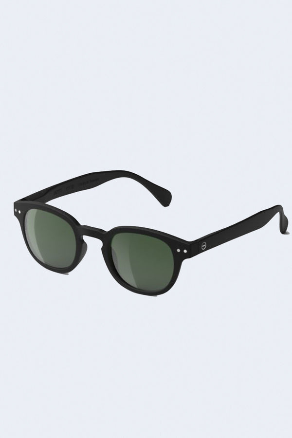 Sun Polarized #C Sunglasses in Black