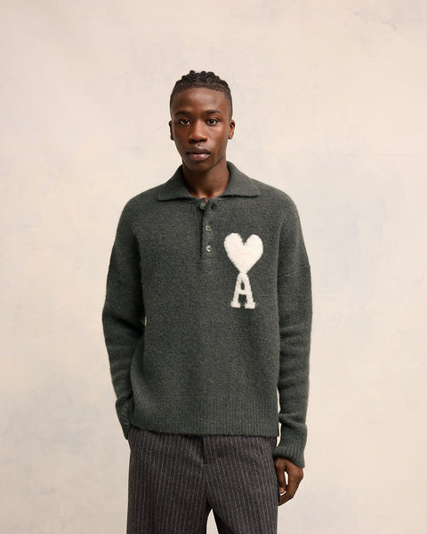 Off White Adc Polo in Dark Grey – TENET