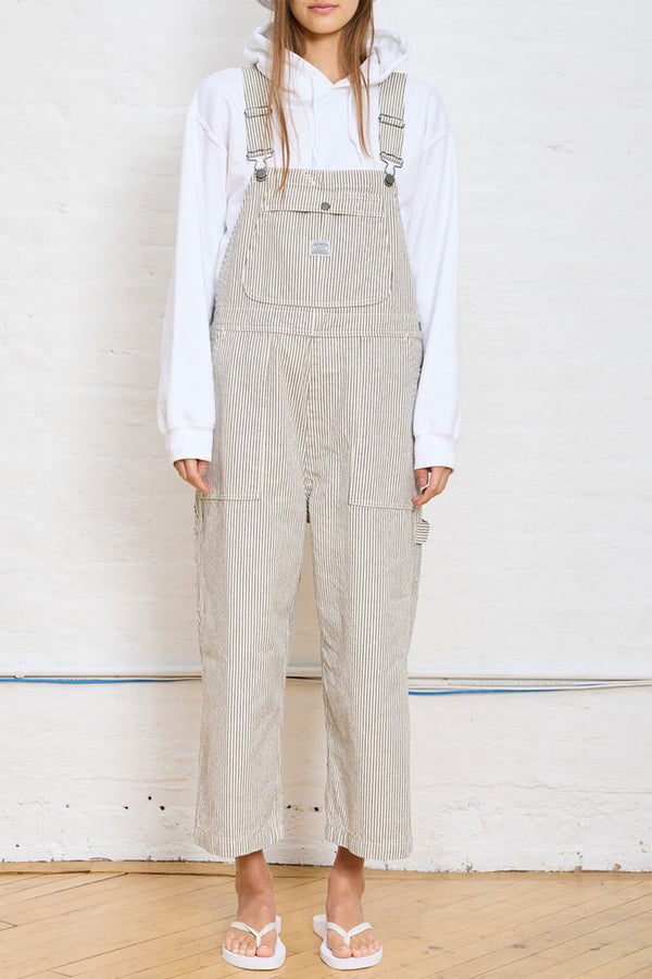Relaxed Overall in Railroad Grey