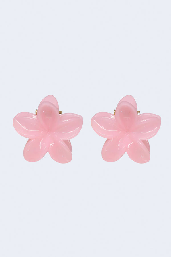 Baby Super Bloom Clip Set in Jelly Peach
