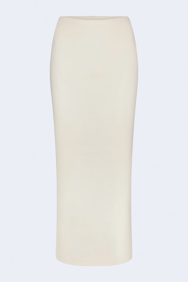 Emma Cashmere Skirt in Cream