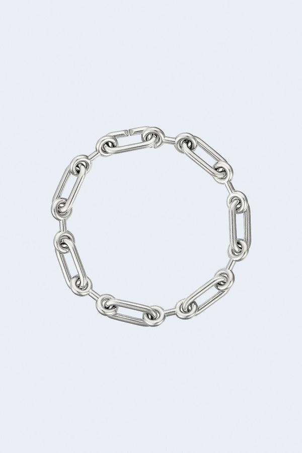 Petit Binary Chain Bracelet in Argent