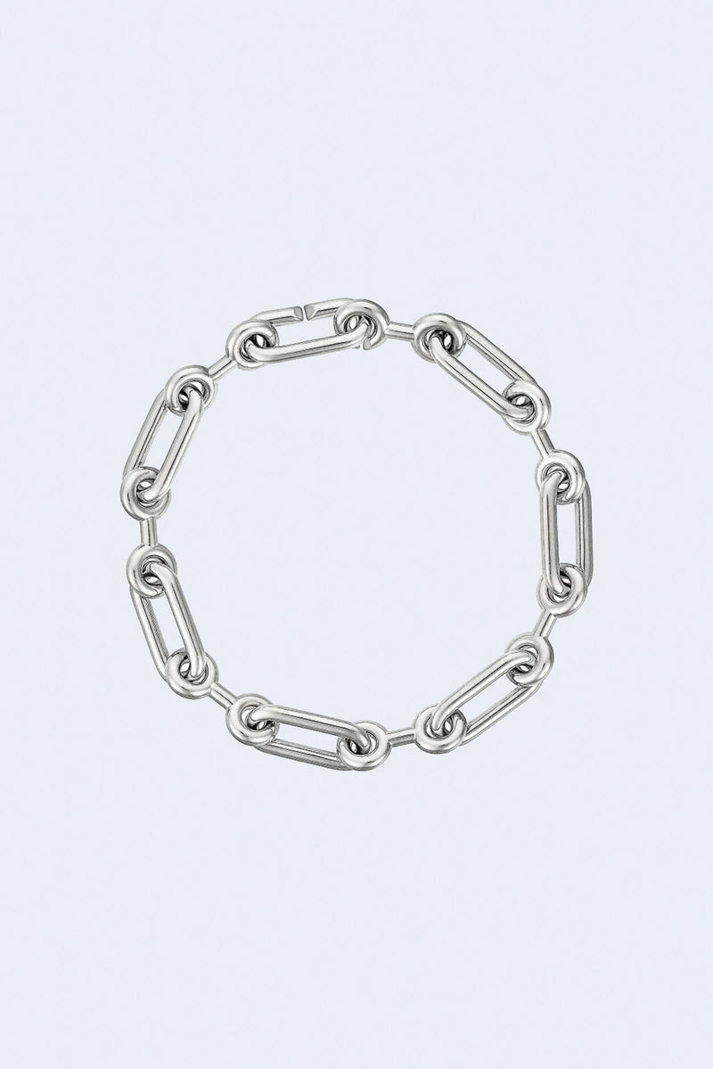 Petit Binary Chain Bracelet in Argent