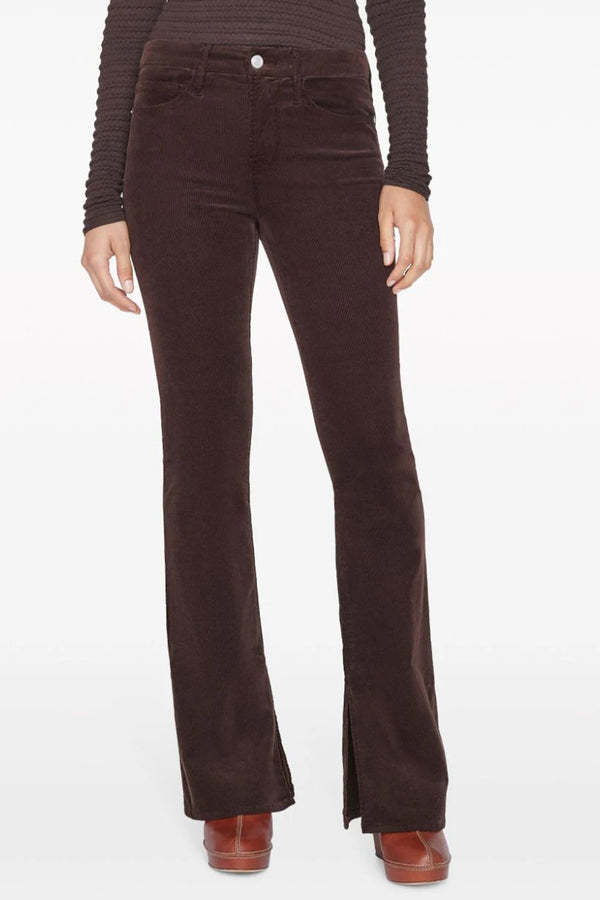 Le Mini Boot Slit Jean in Espresso