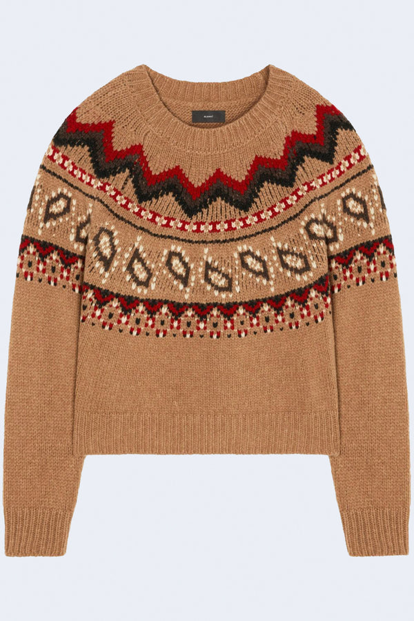 Antarctic Circle Sweater in Luli Brown Multi