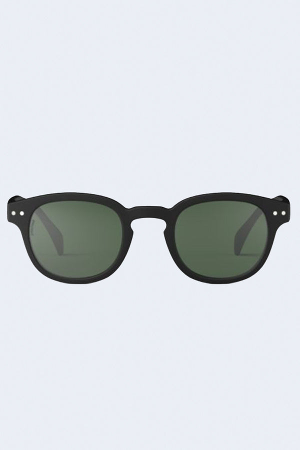 Sun Polarized #C Sunglasses in Black