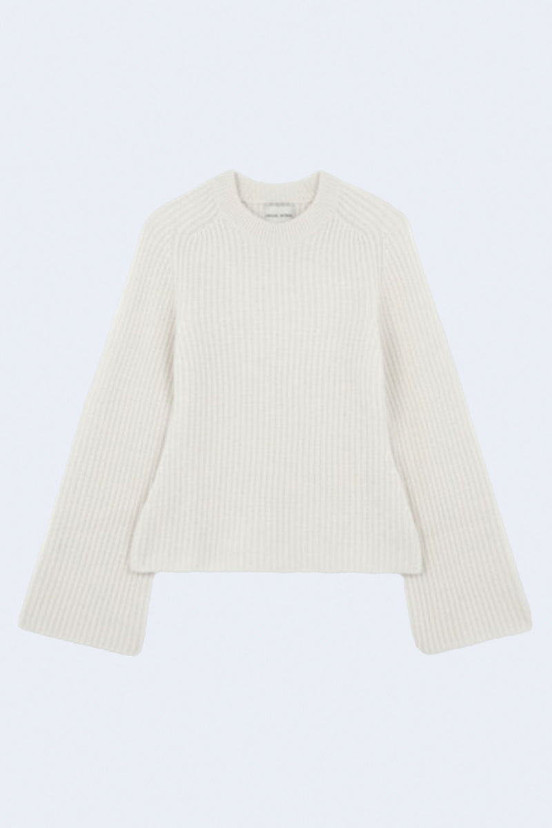 Kota Cashmere Sweater in Ivory