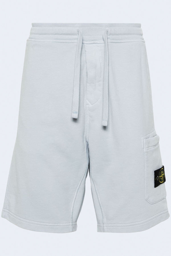 Felpa Bermuda Short in Sky Blue