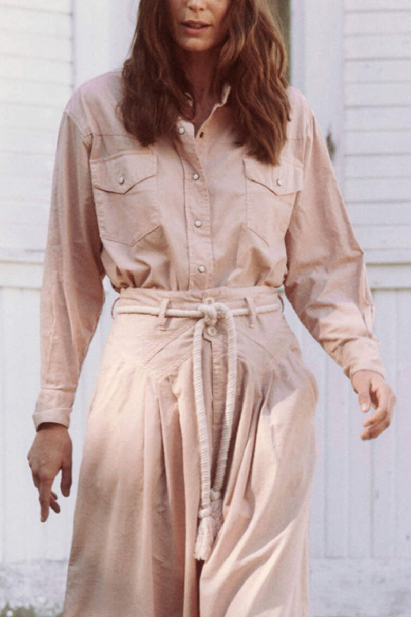 The Heritage Shirt in Heirloom Pink