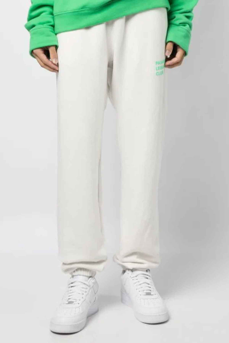 Puff Logo Sweatpants in White