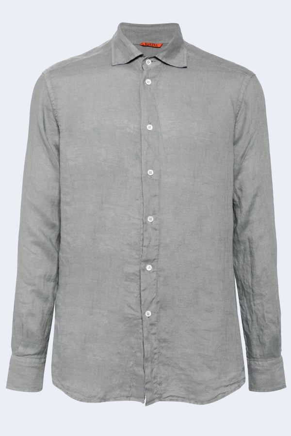 Camicia Surian Shirt in Cenere Ash Grey
