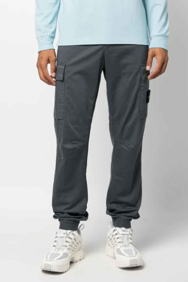 Pantalone Regular Tapered in Lead Grey