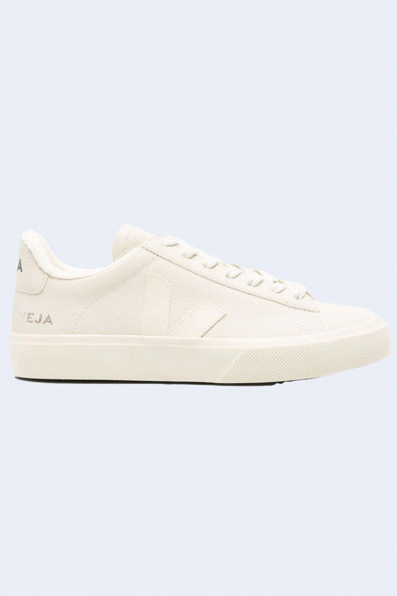 Women's Campo Winter Chromefree Leather Sneaker in Full Pierre