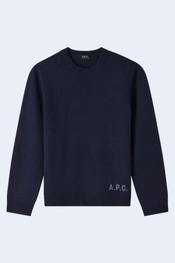 Pullover Edward in Dark Navy/Camel