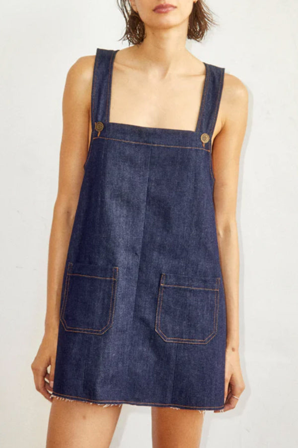 Denim Lilly B Dress in Blue