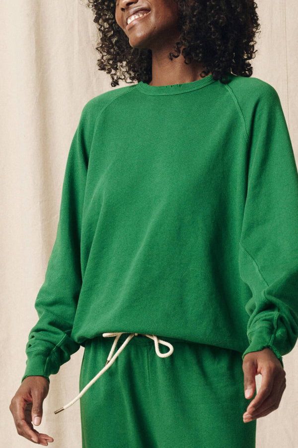 The College Sweatshirt in Holly Leaf