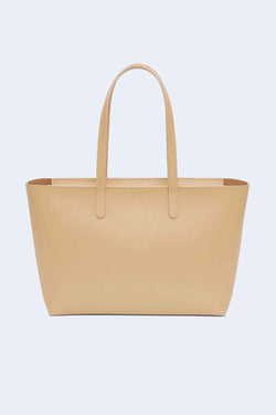 Small Zip Tote in Sand