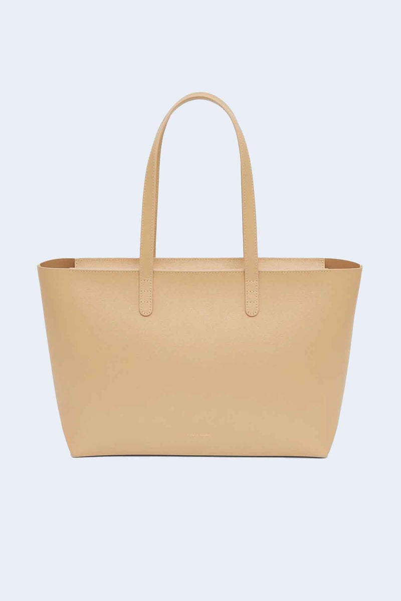 Small Zip Tote in Sand