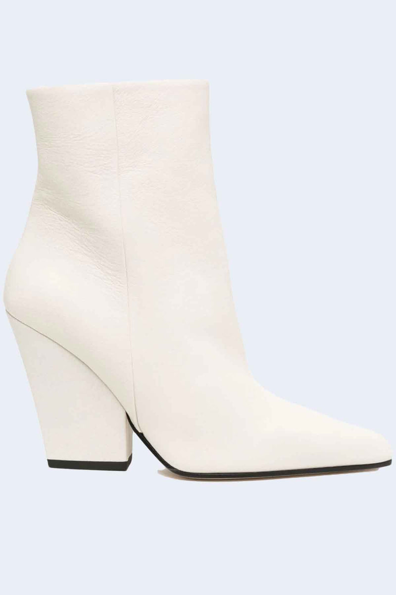 Jane Ankle Boot in Bone