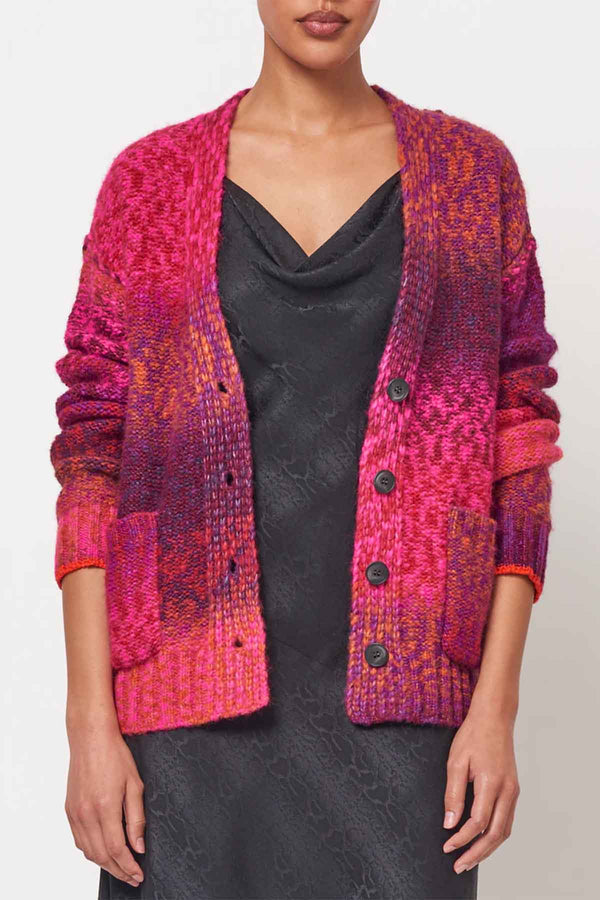Grandpas Cardigan in Burgandy