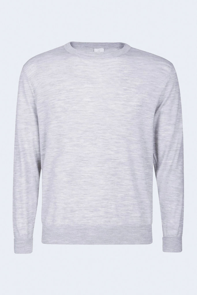 Heather Grey Multi Fairisle Moritz Sweater | STAUD