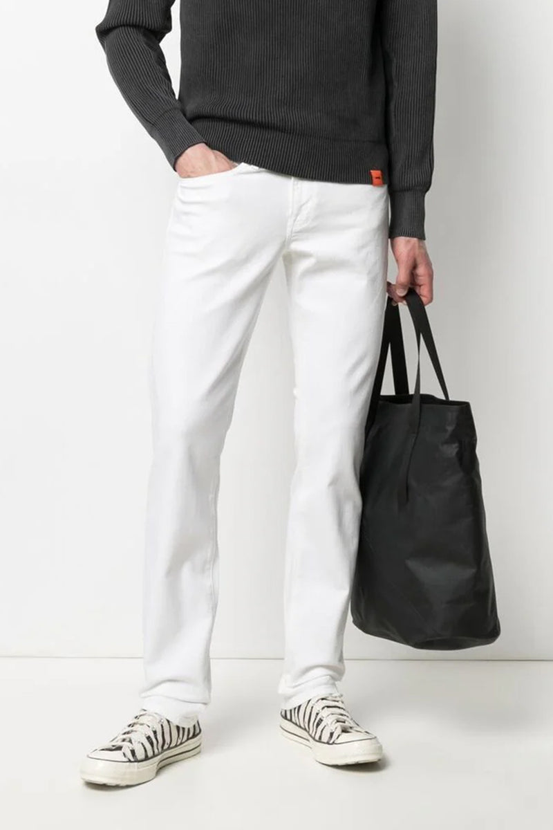 L'Homme Slim Jean in Whisper White