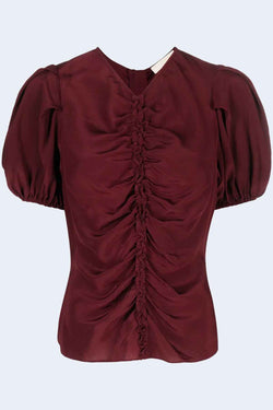 Elise Top in Mahogany