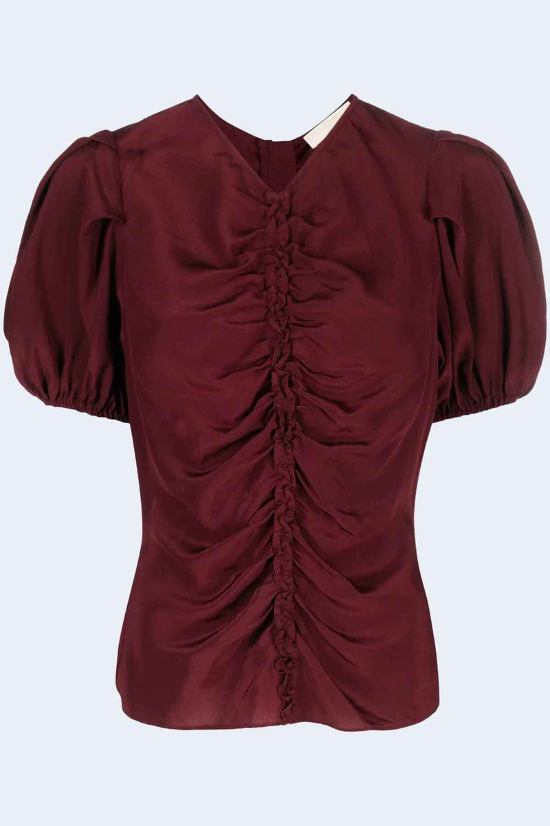 Elise Top in Mahogany