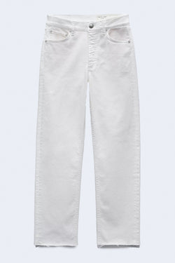 Women's Harlow Ankle Jean in Optic White