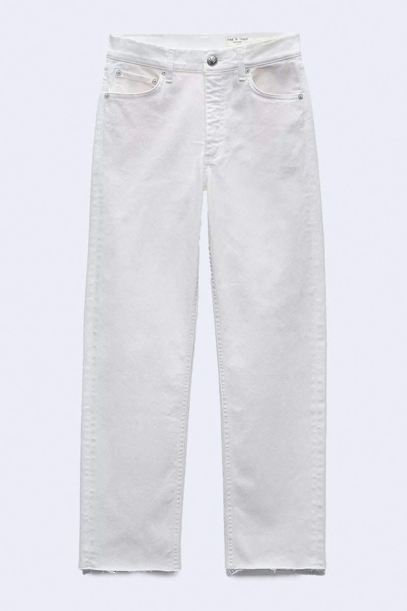 Women's Harlow Ankle Jean in Optic White