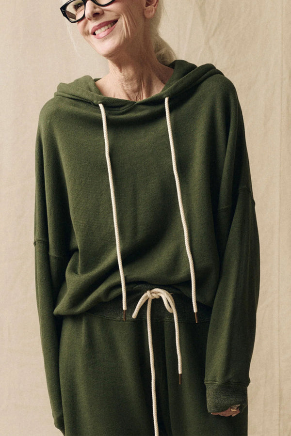 The Teammate Hoodie in Overdye Cypress