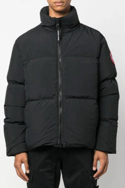 Men's Lawrence Puffer Jacket in Black Noir