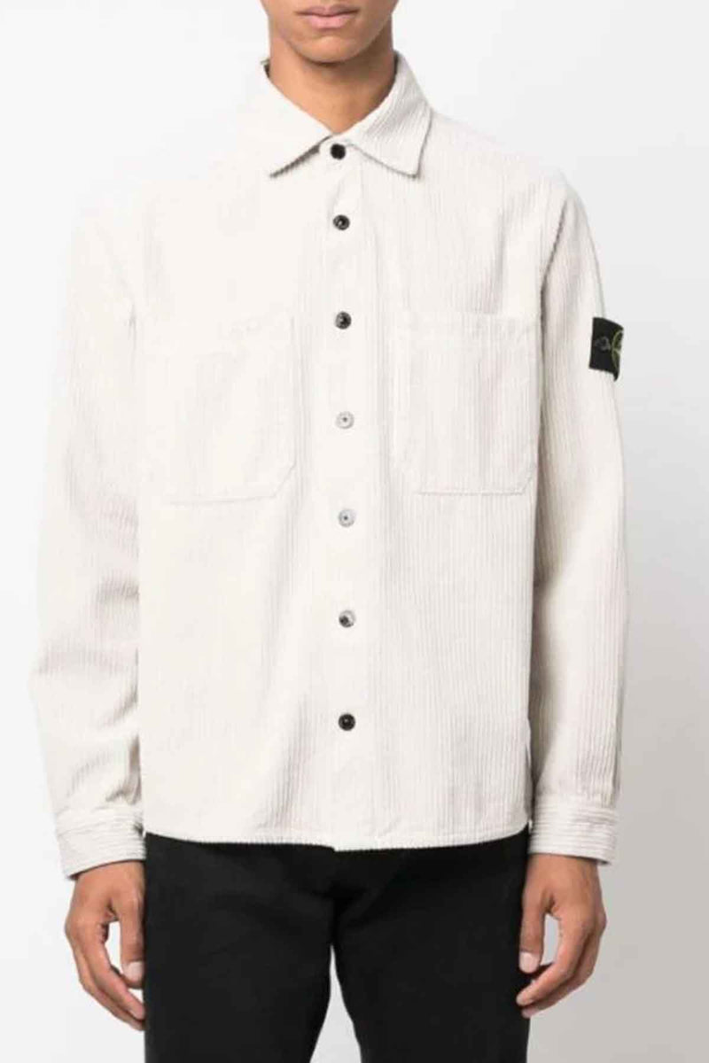 Overshirt in Plaster