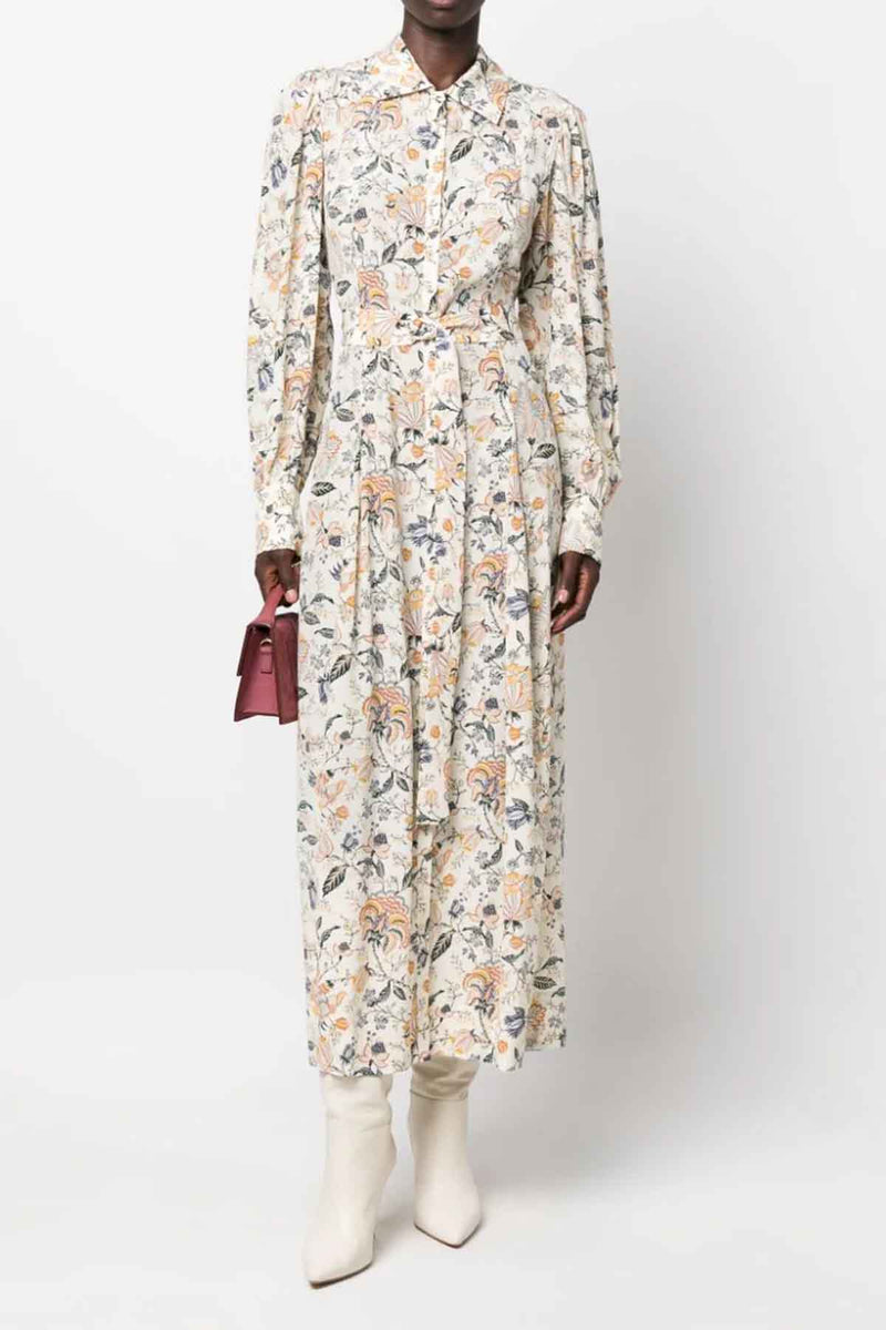 Athena Dress in Gardenia
