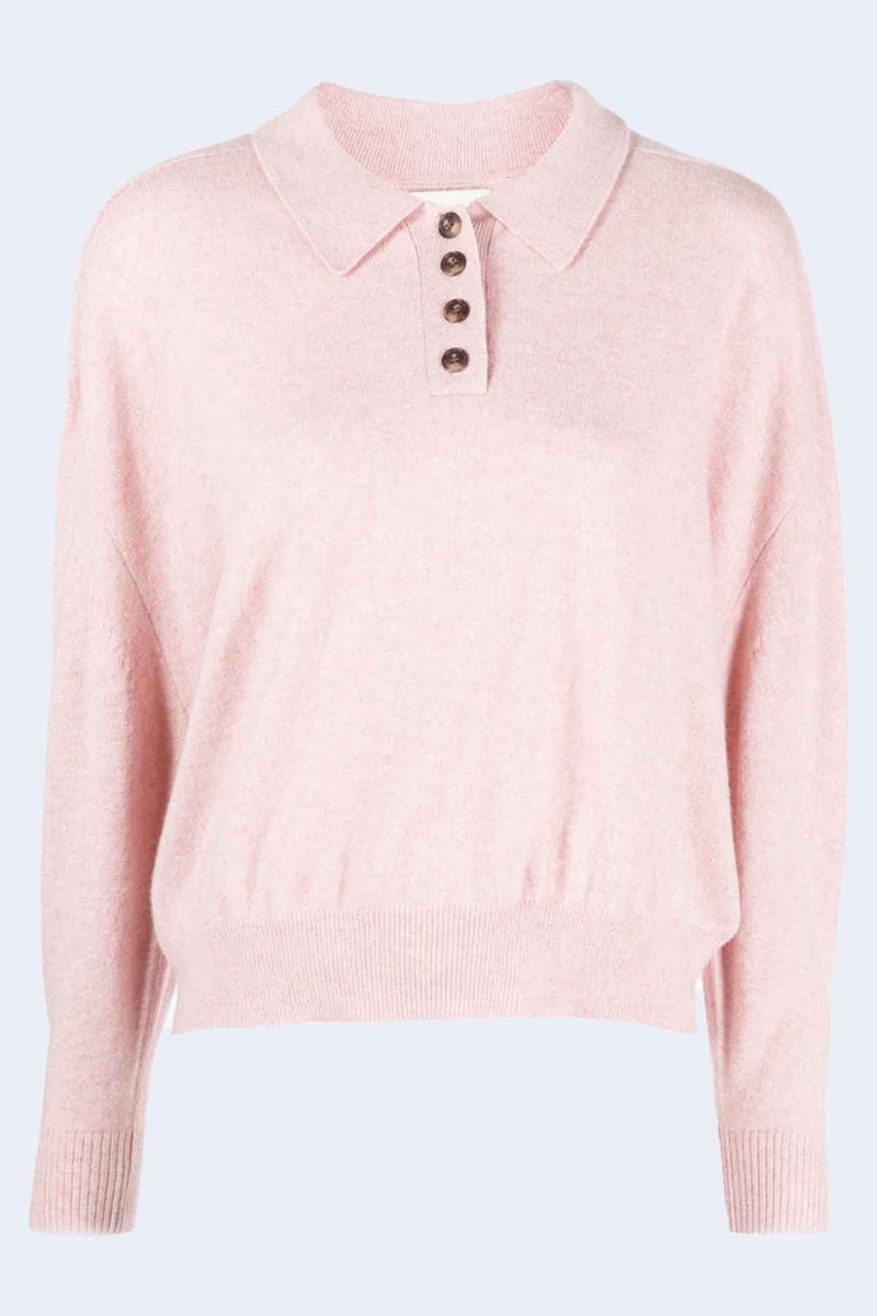 Forana Cashmere Shirt in Pink Melange