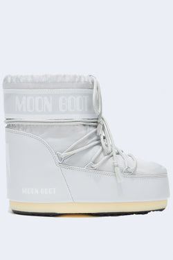 Moon Boot Icon Low Nylon in Glacier Grey