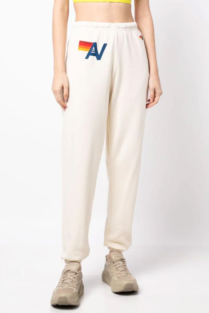 Women's Logo Sweatpants in Vintage White