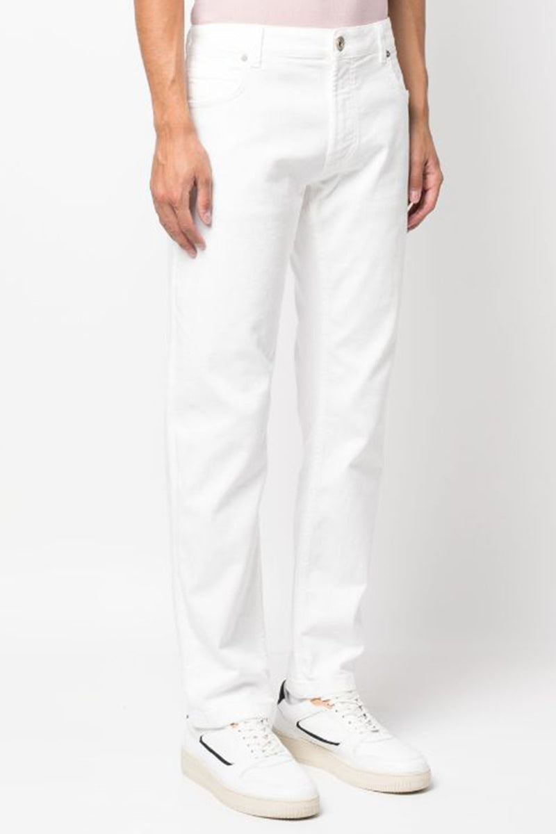 Pants 5 Pockets in Bianco