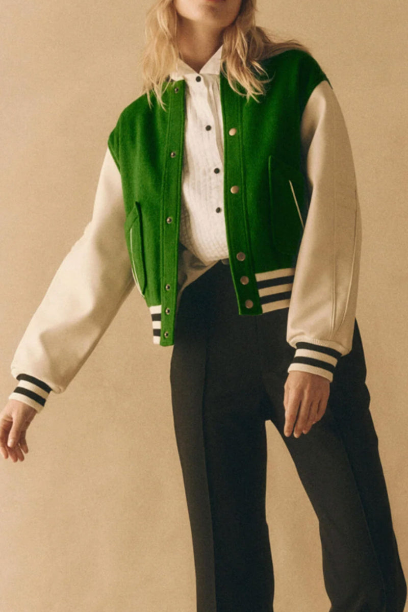 The Varsity Bomber in Field Green