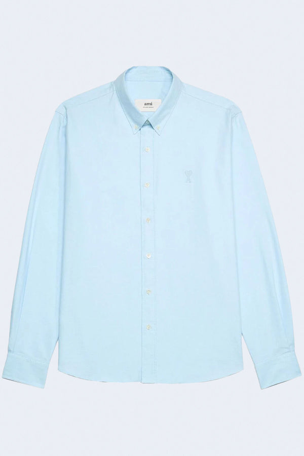 Classic Adc Cotton Oxford Shirt in Sky Blue