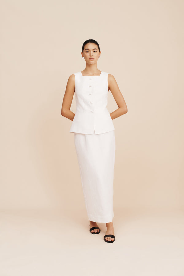 Rio Vest in Ivory