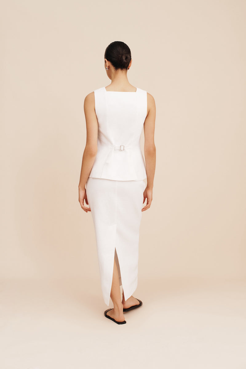 Rio Vest in Ivory