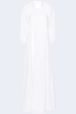 Fran Broderie Anglaise Dress in Ivory