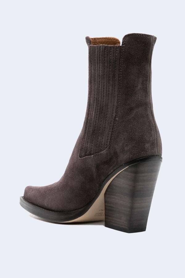 Dallas Ankle Boot in Smoke