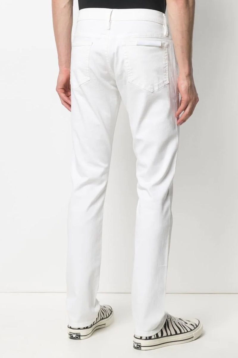 L'Homme Slim Jean in Whisper White