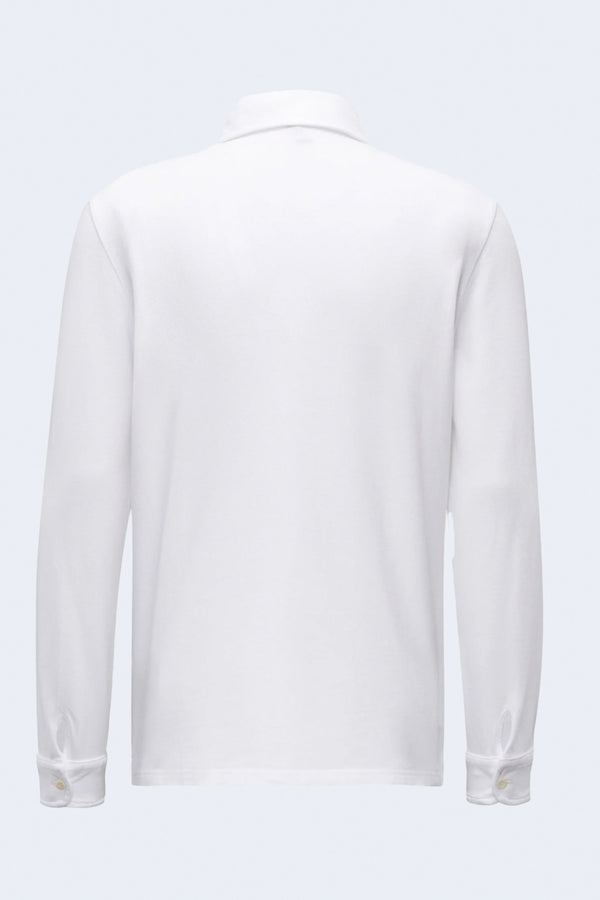 Pique Shirt in White
