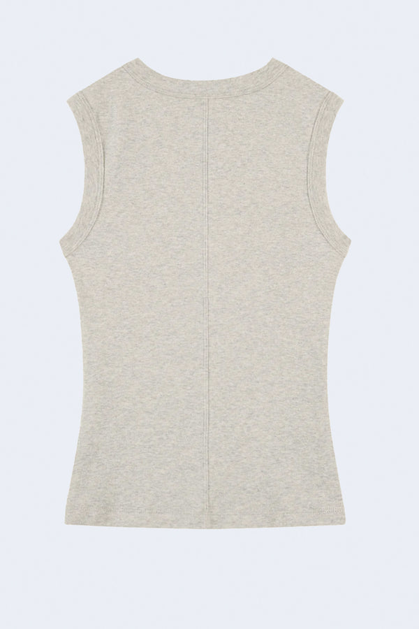 Esme Tank in Heather Grey