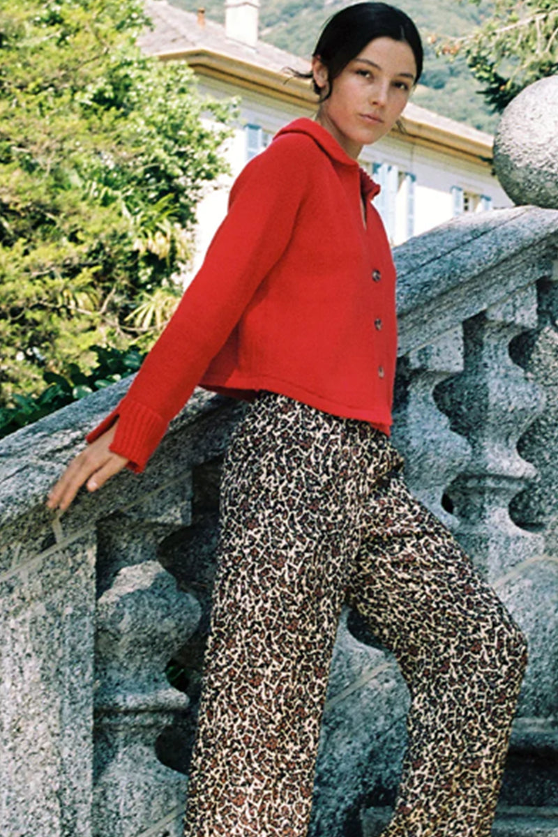 Bireno Cardigan in Currant
